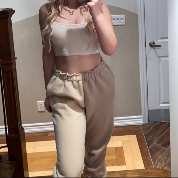 Two Tone Sweat Jogger Set - Picture 4 of 4